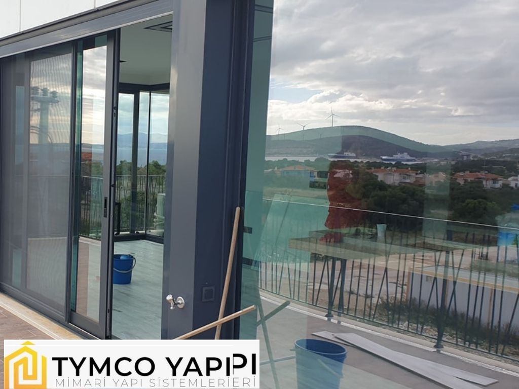 Konfor camlı aluminyum kapı pencere İzmir